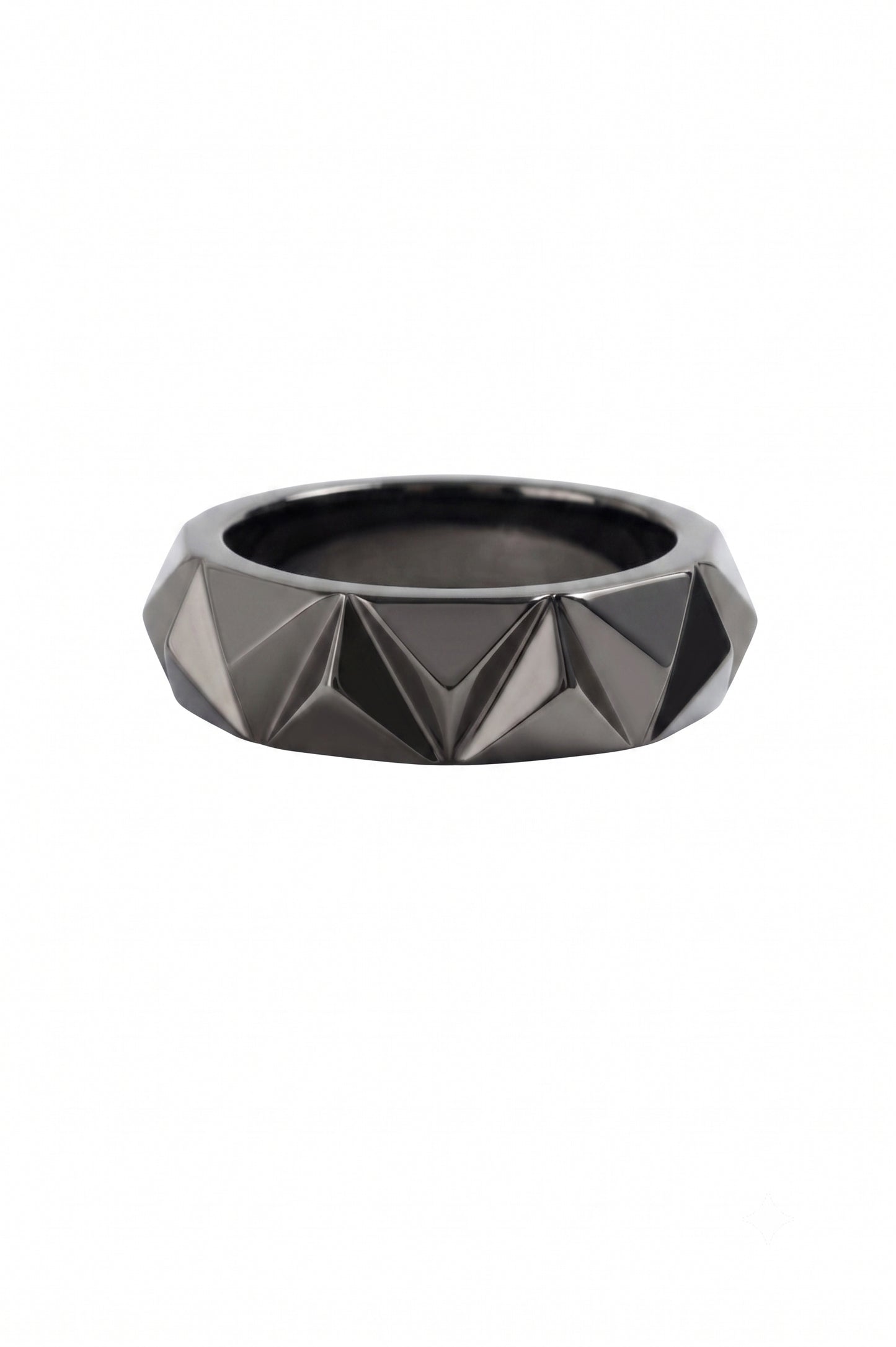 Rugged Titan Ring_Black finished SV925