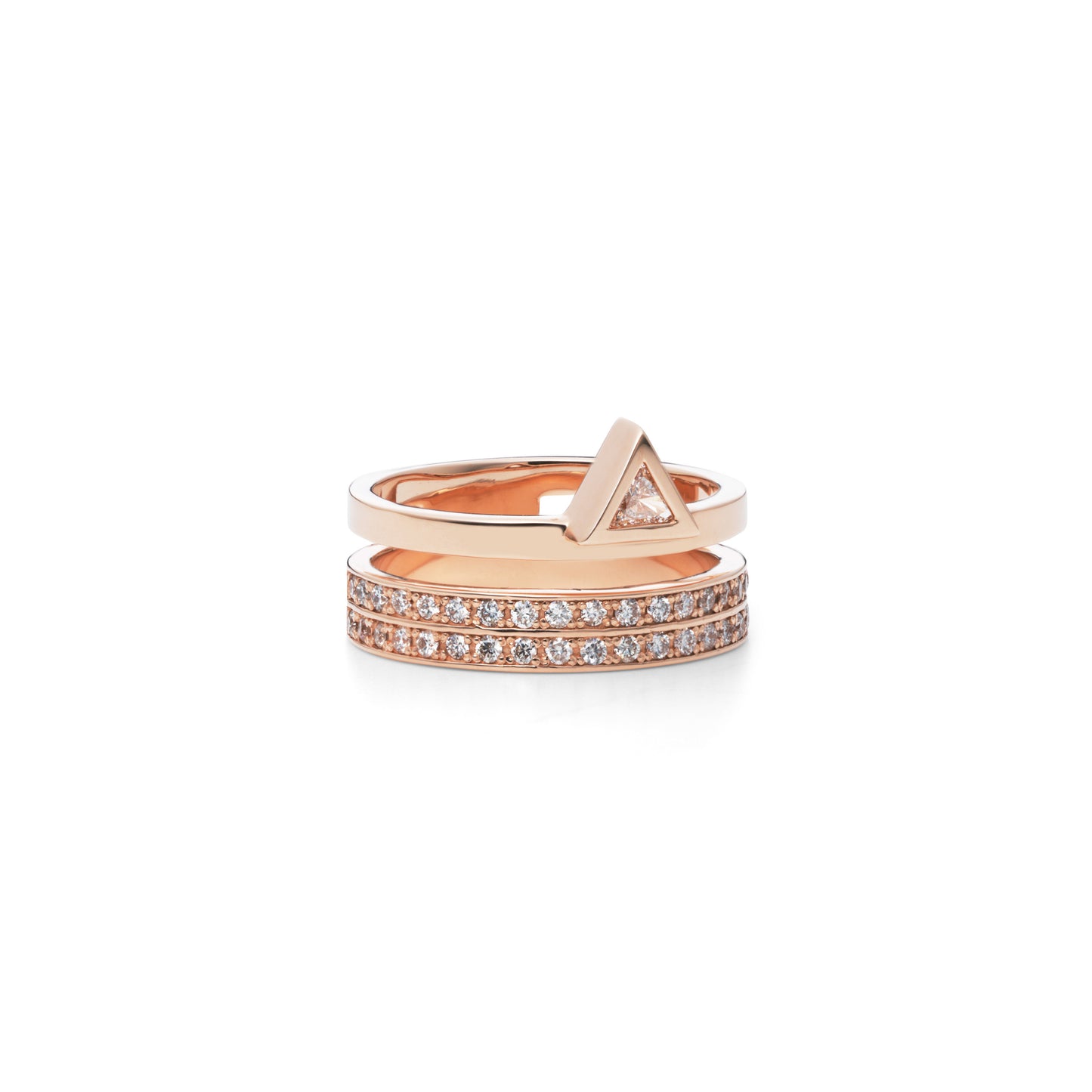 Attack Ring_PG × White Dia 0.50ct