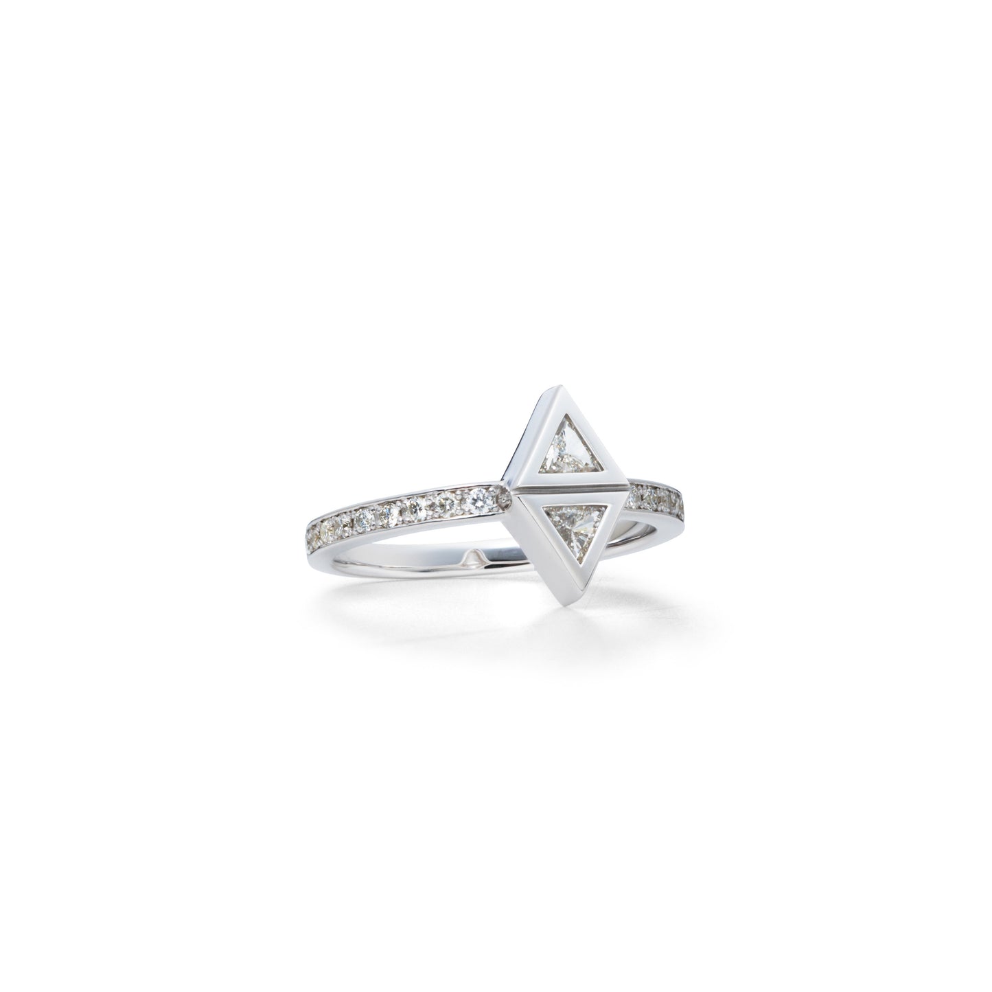 Attack Ring_WG × White Dia 0.35ct