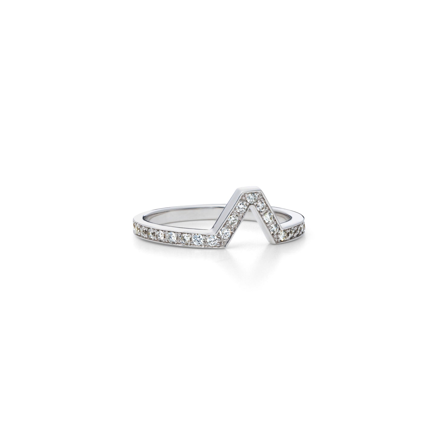 Attack Ring_WG × White Dia 0.24ct