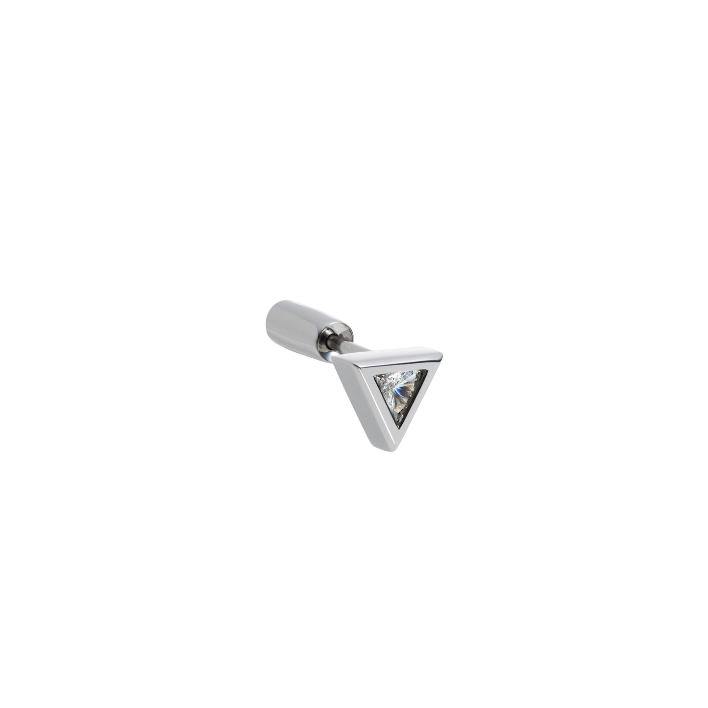 Attack Earring_WG × White Dia 0.13ct