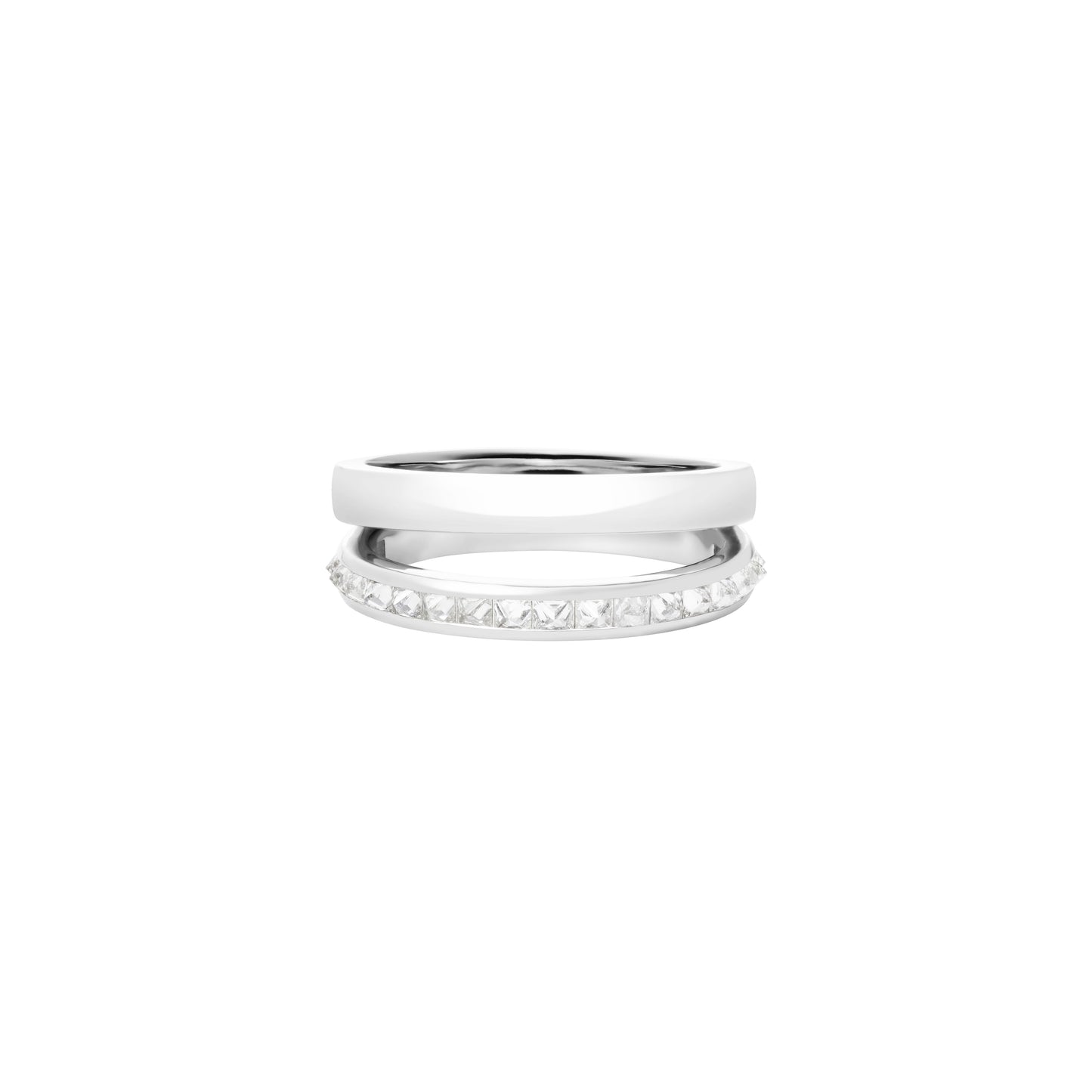 Bond Ring_PT × White Dia 0.87ct