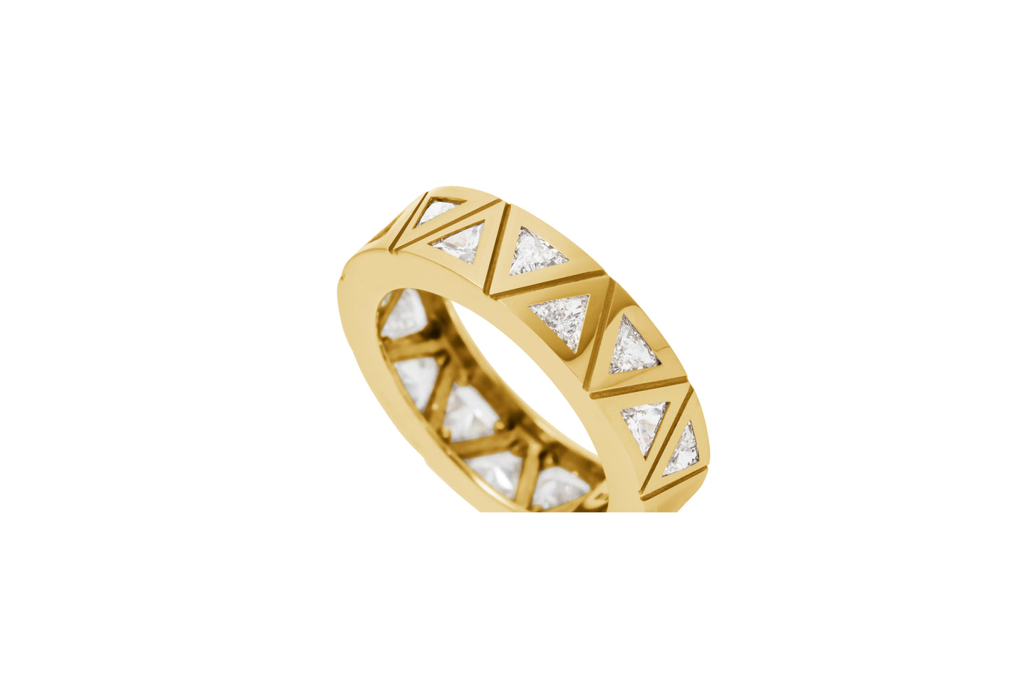 Promise Ring_YG × White Dia 2.00ct