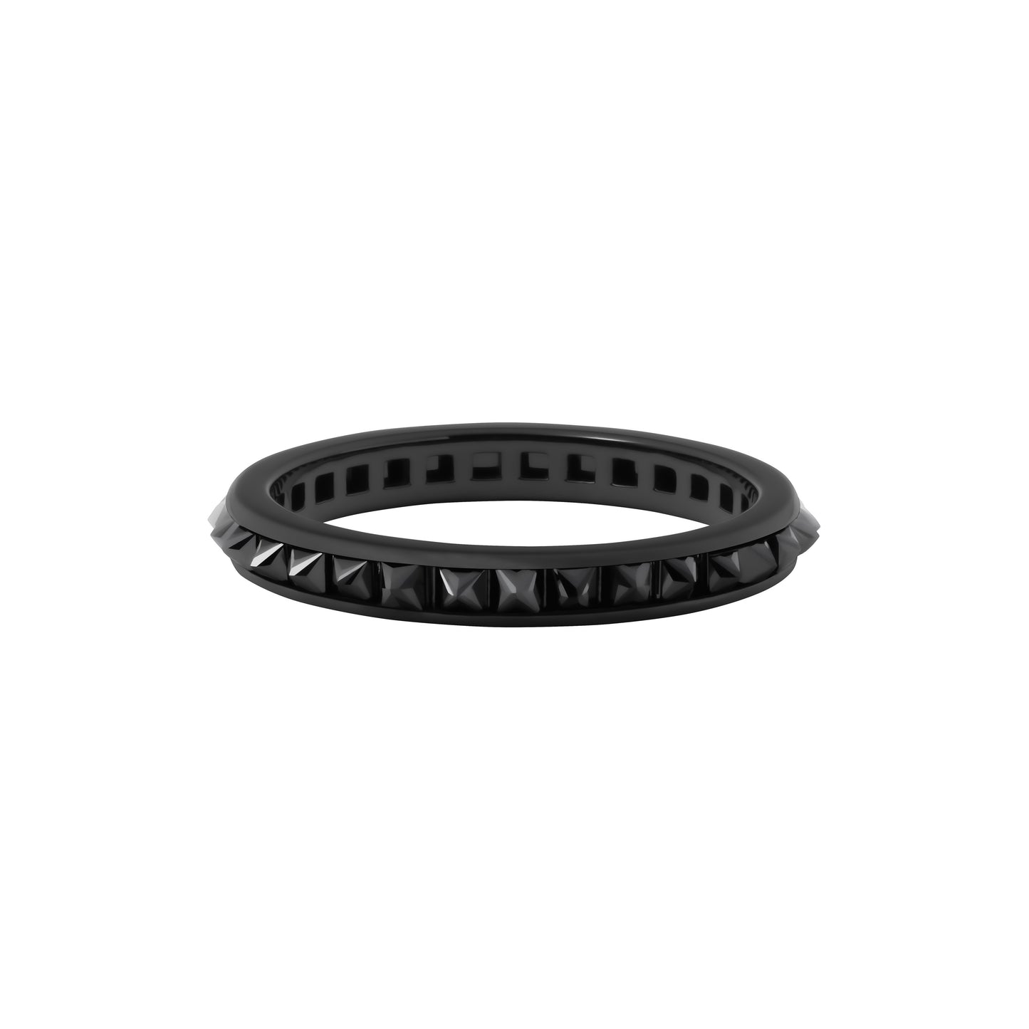 Vow Ring_PT × Black Dia 1.70ct