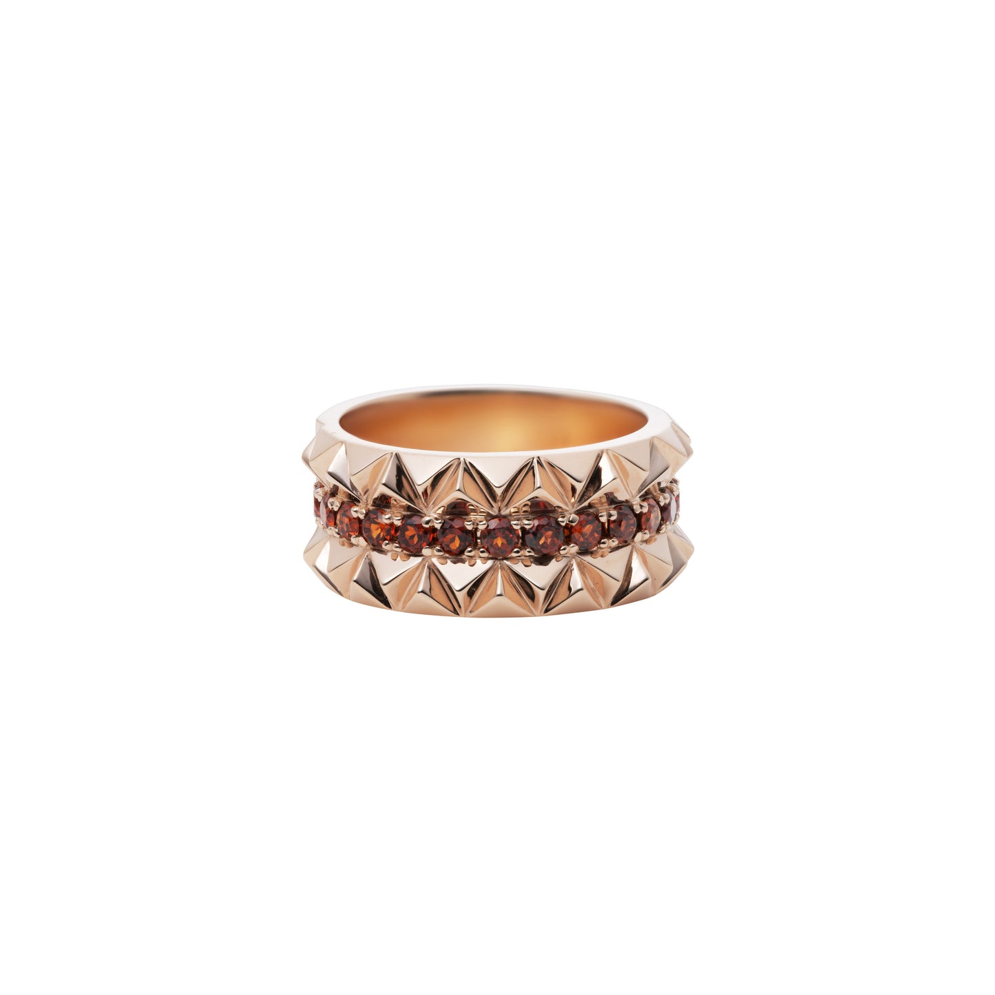 Rugged Combo Ring_PG × Garnet