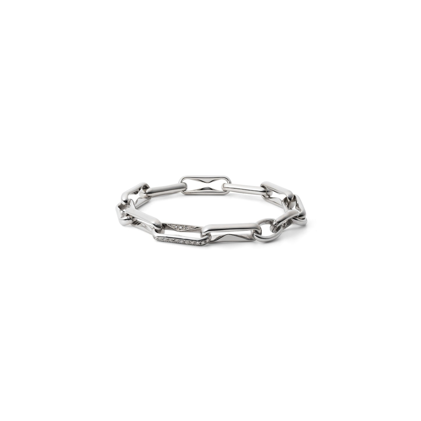 Thorn Bracelet_SV925 × White Dia(optional)