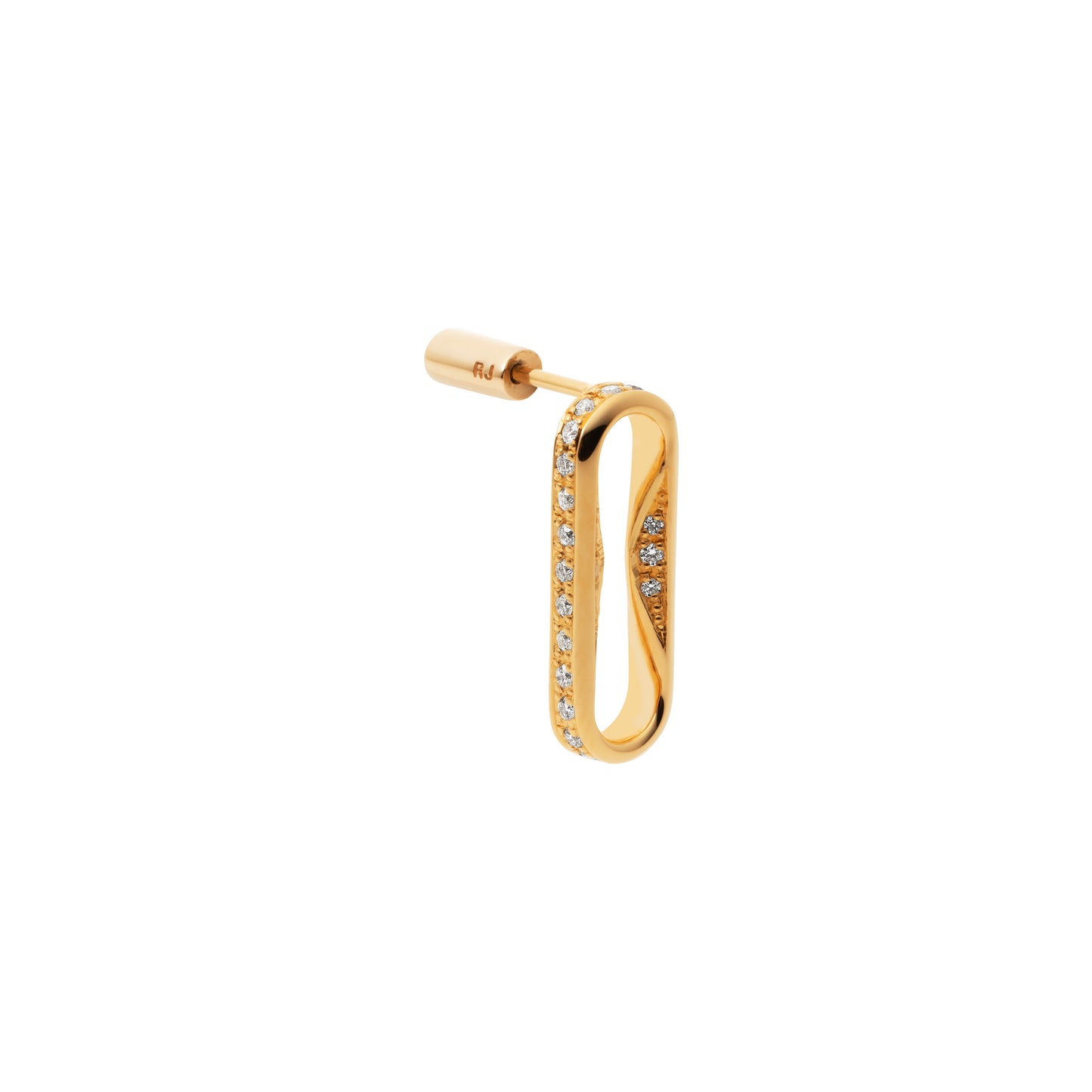 Thorn Earring_SV925 × White Dia 0.25ct
