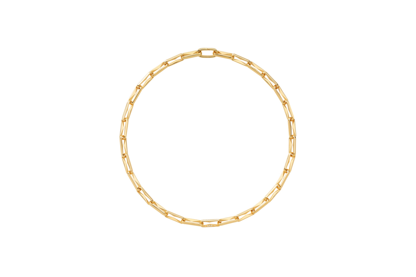 Thorn Necklace_SV925 × White Dia(optional)