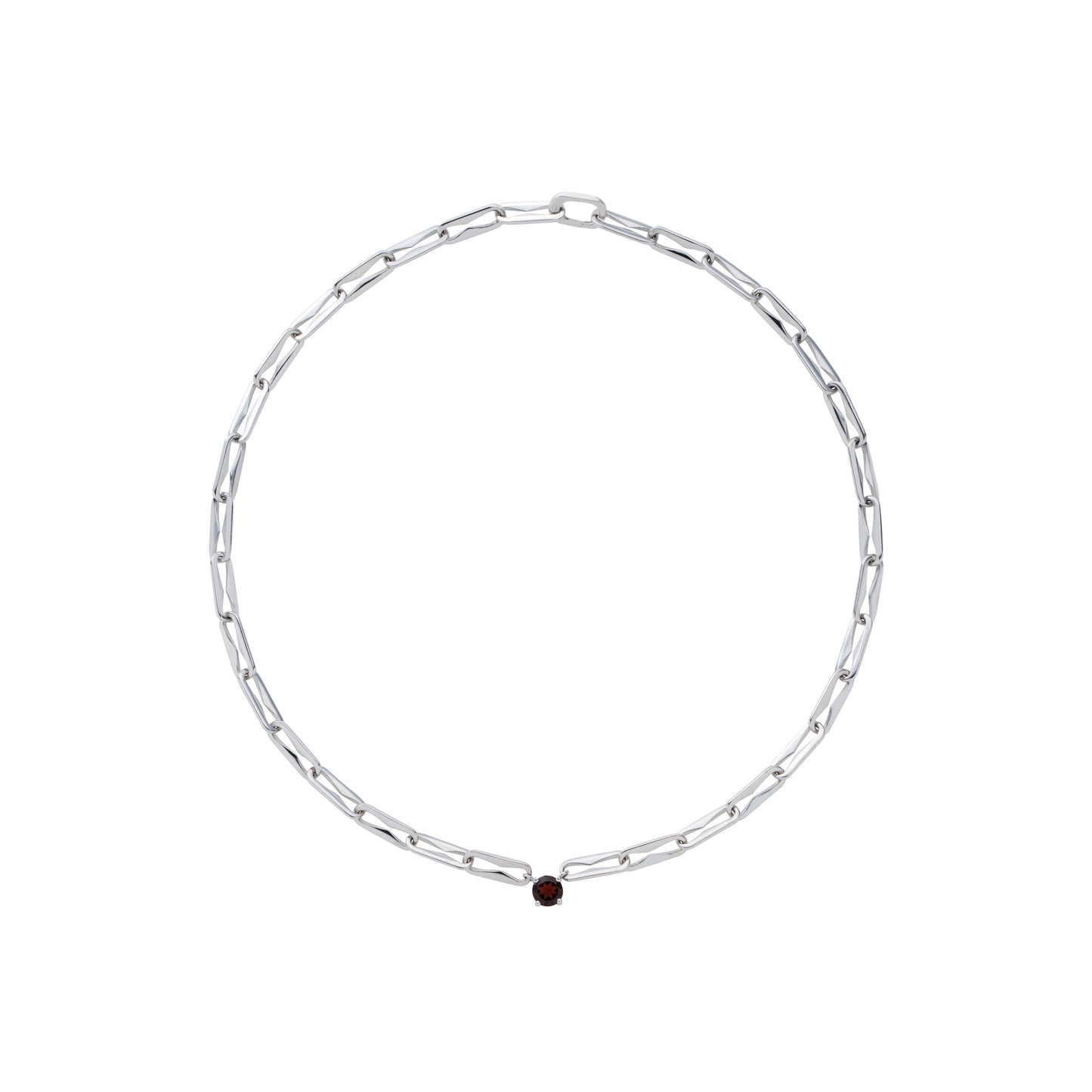 Birth of Thorn Necklace_WG × Garnet