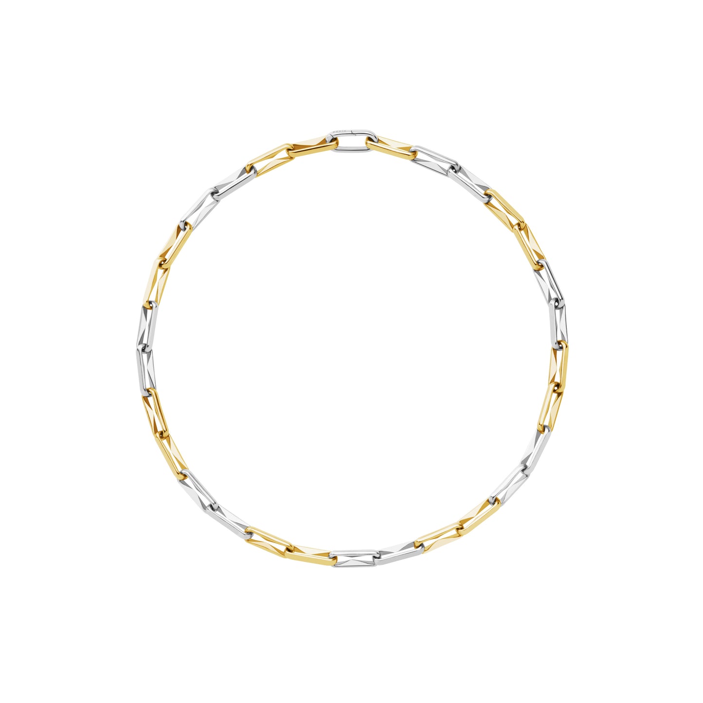 Bicolor Thorn Necklace_SV925