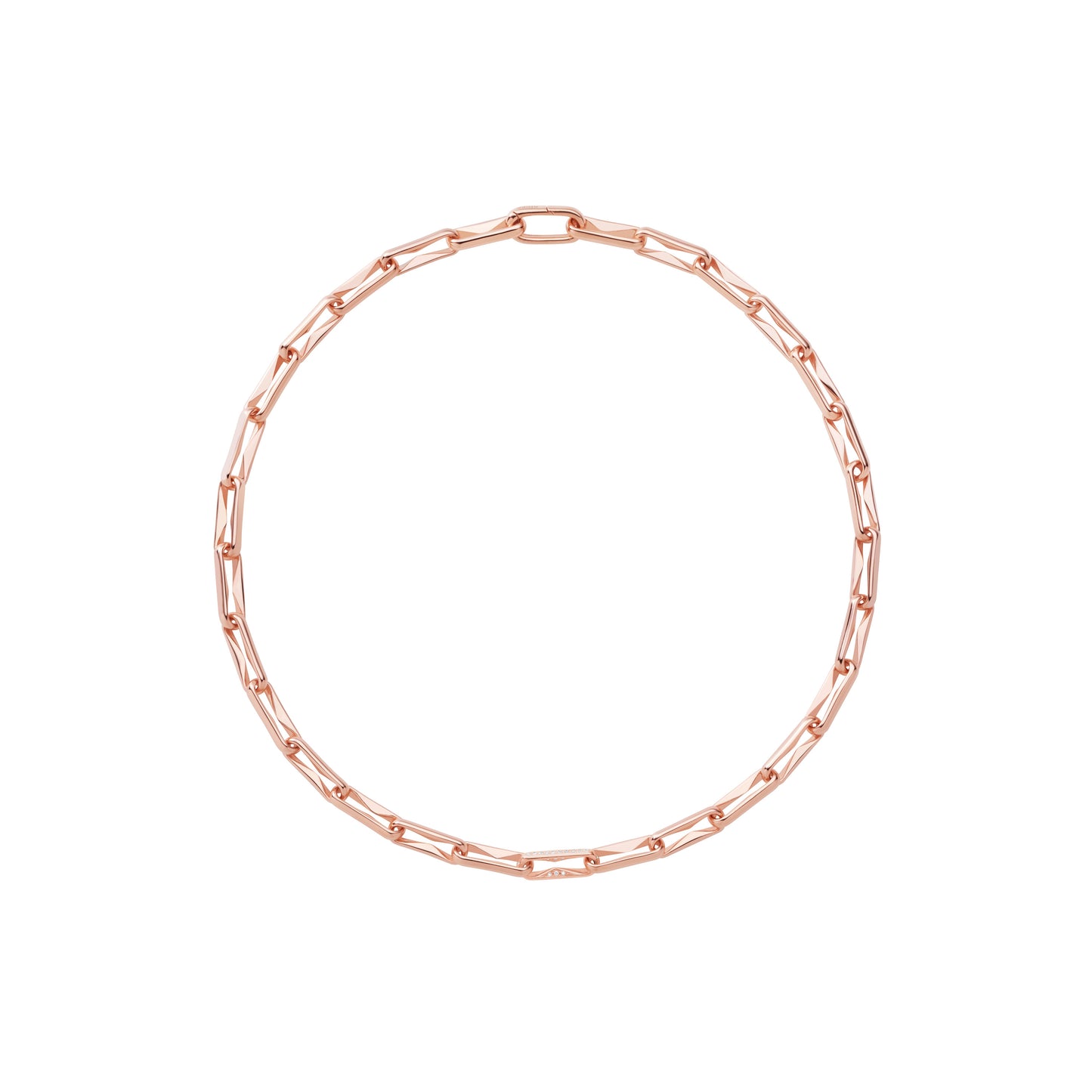 Thorn Necklace_SV925 × White Dia(optional)