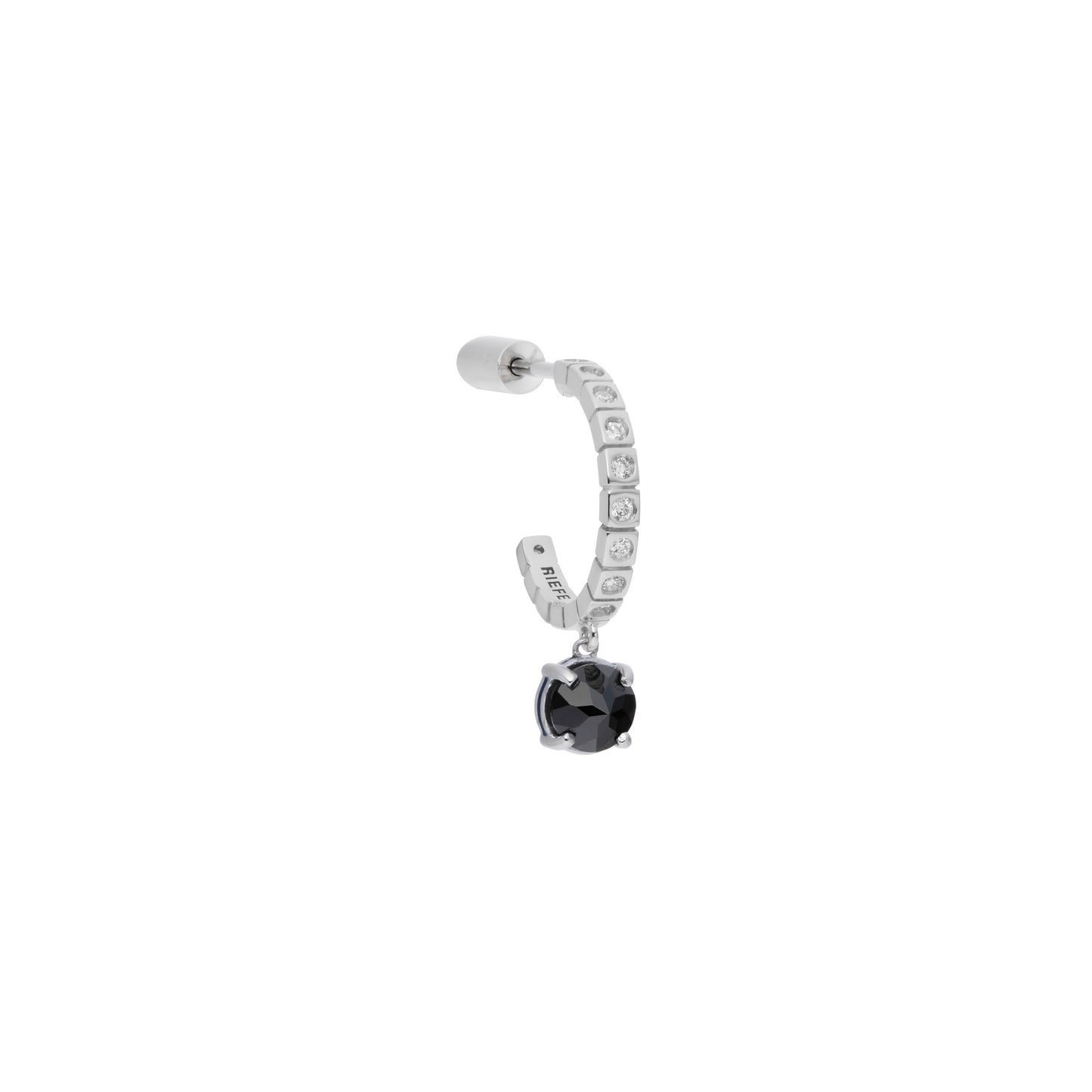 Veer Earring_WG × Black Spinel