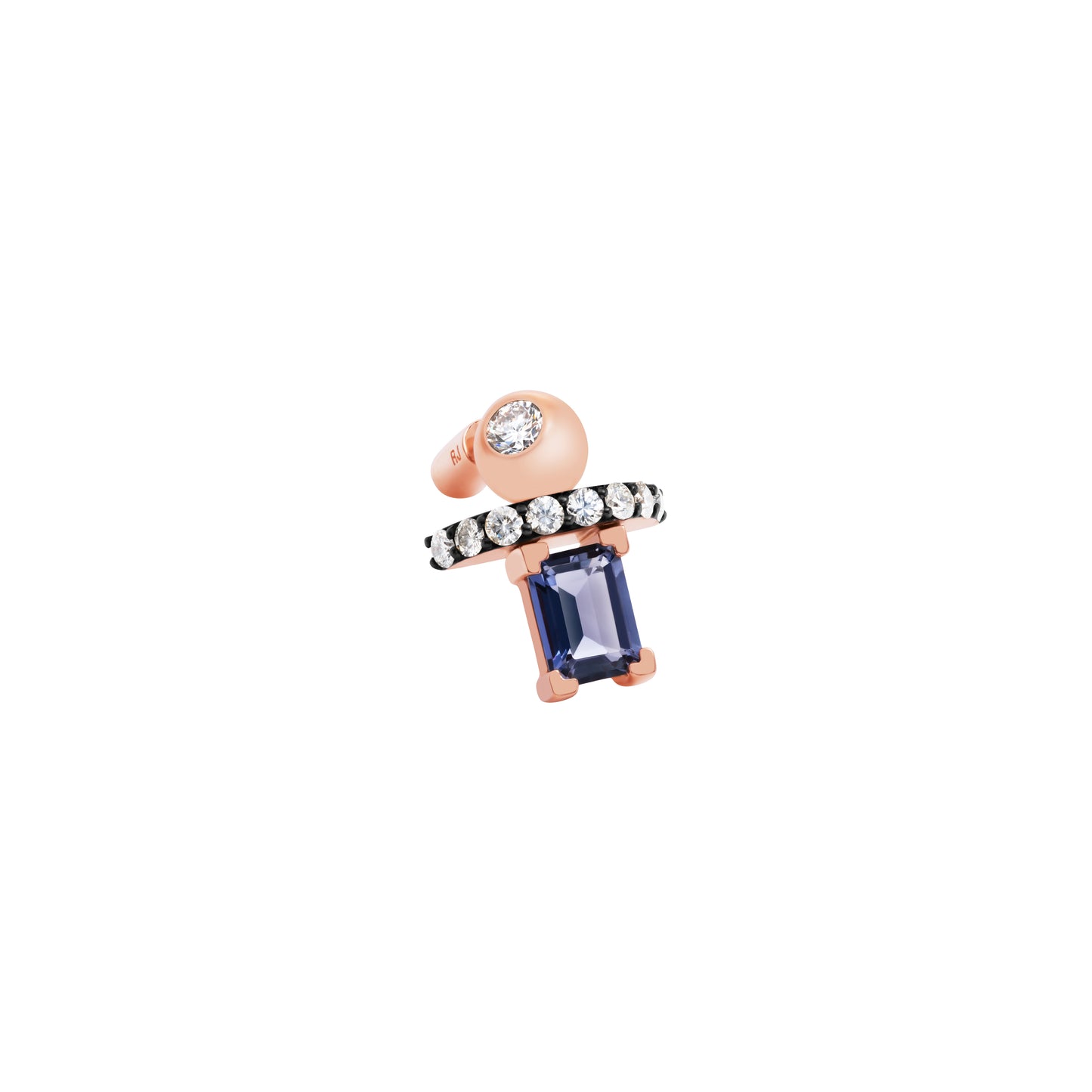 Equal Earring_PG × Iolite