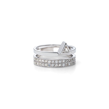 Attack Ring_WG × White Dia 0.50ct