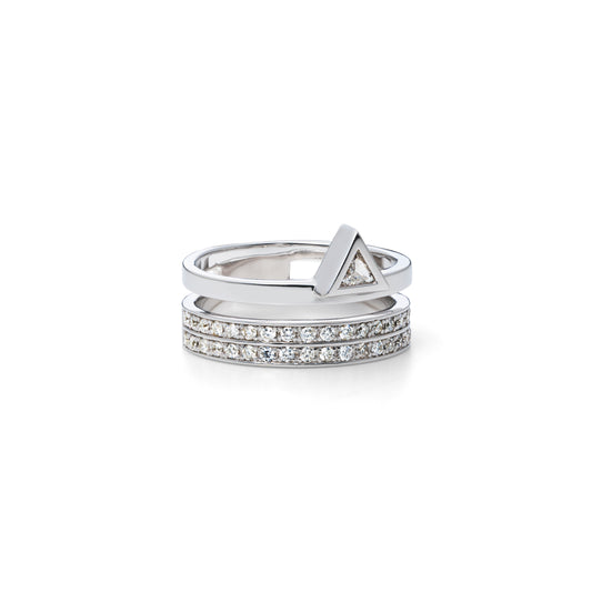 Attack Ring_WG × White Dia 0.50ct