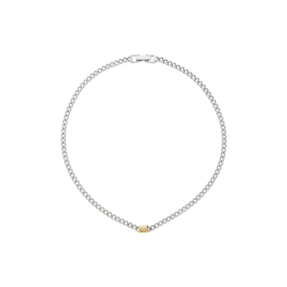 Incomplete Necklace_SV925 × Yellow Gold