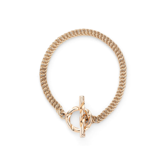 Deep Bracelet_YG × White Dia 0.10ct