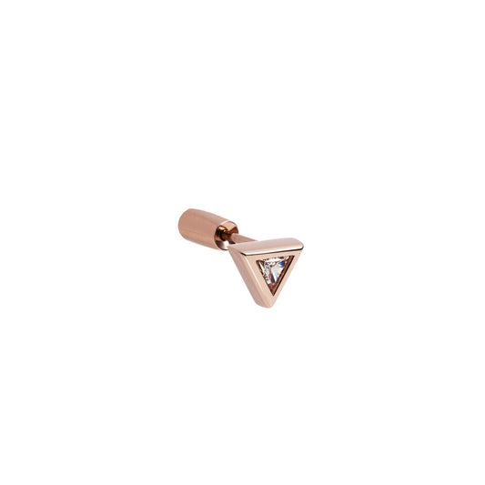 Attack Earring_PG × White Dia 0.13ct