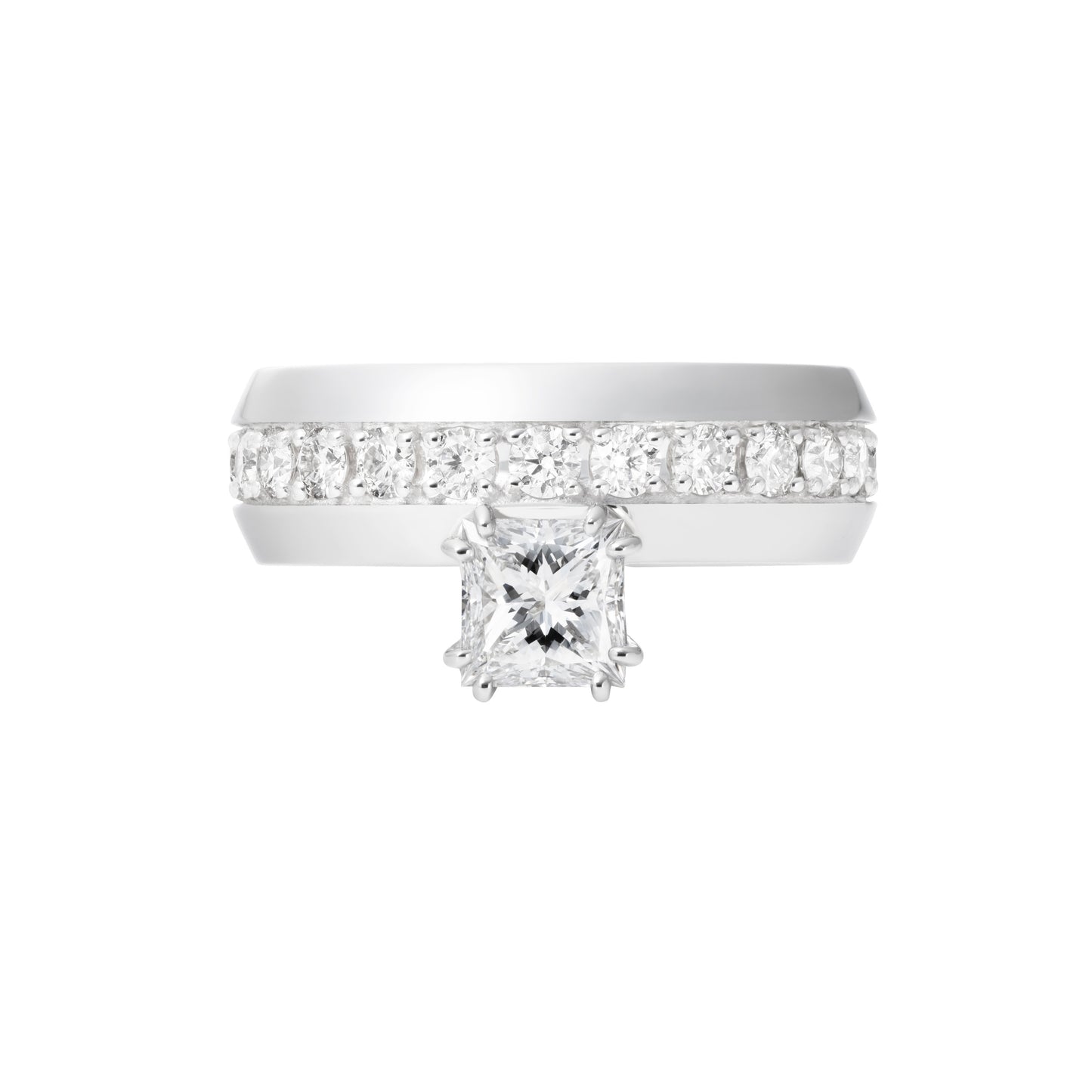 Fidelity Ring_PT × White Dia 2.35ct