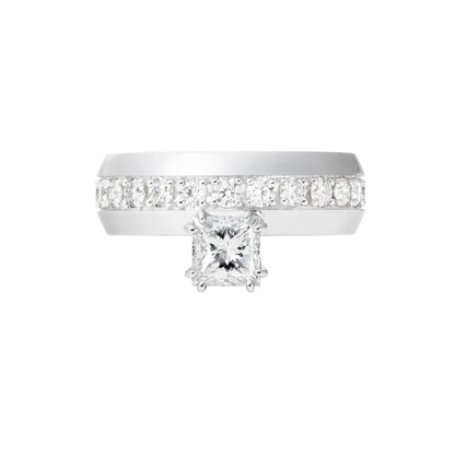 Fidelity Ring_PT × White Dia 2.35ct