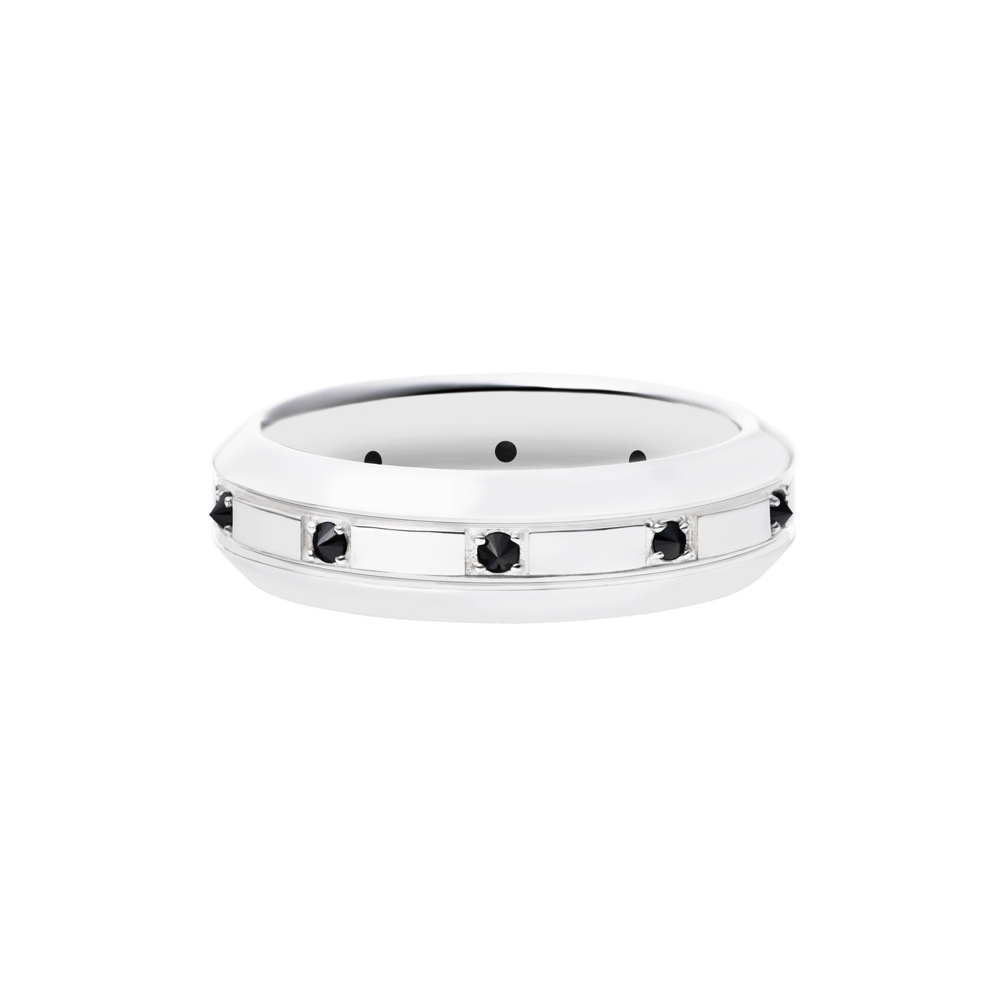 Cherish Ring_WG × Black Dia 0.16ct