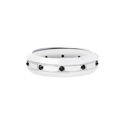 Cherish Ring_WG × Black Dia 0.16ct
