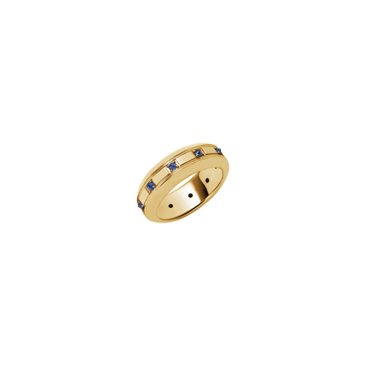 Cherish Ring_YG × Blue Sapphire