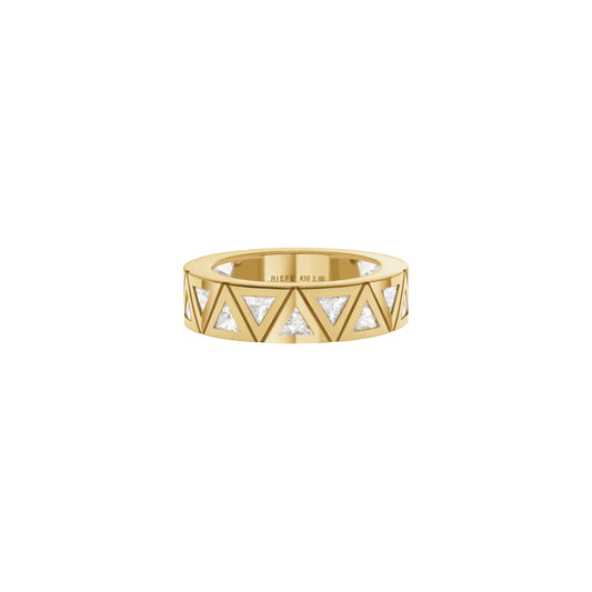 Promise Ring_YG × White Dia 2.00ct