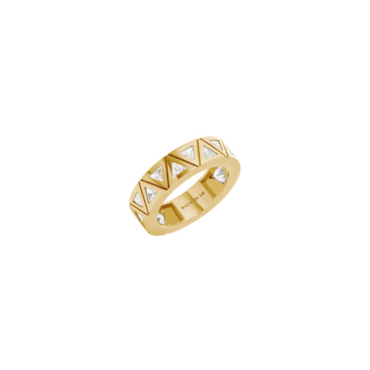 Promise Ring_YG × White Dia 2.00ct