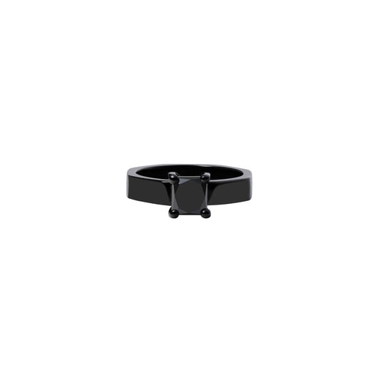 Infinity Unite Ring_PT × Black Dia 1.35ct