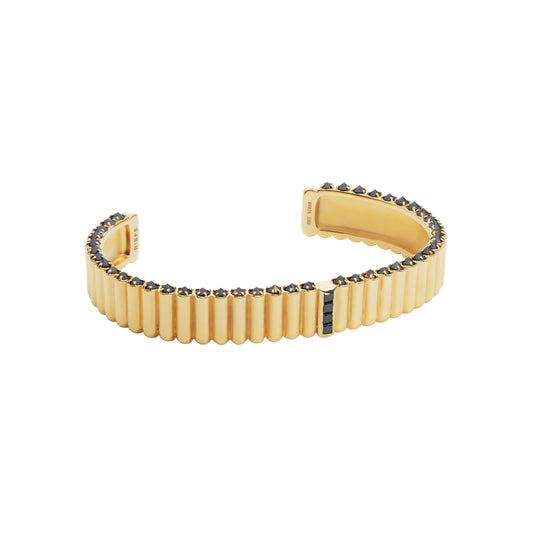 Pile Bangle_SV925 × Black Dia 2.69ct