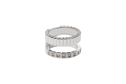 Pile Ring_WG × White Dia 0.48ct