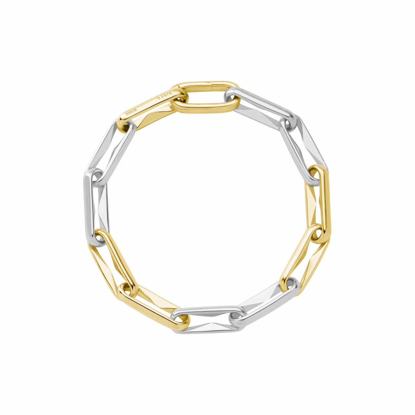 Bicolor Thorn Bracelet_SV925