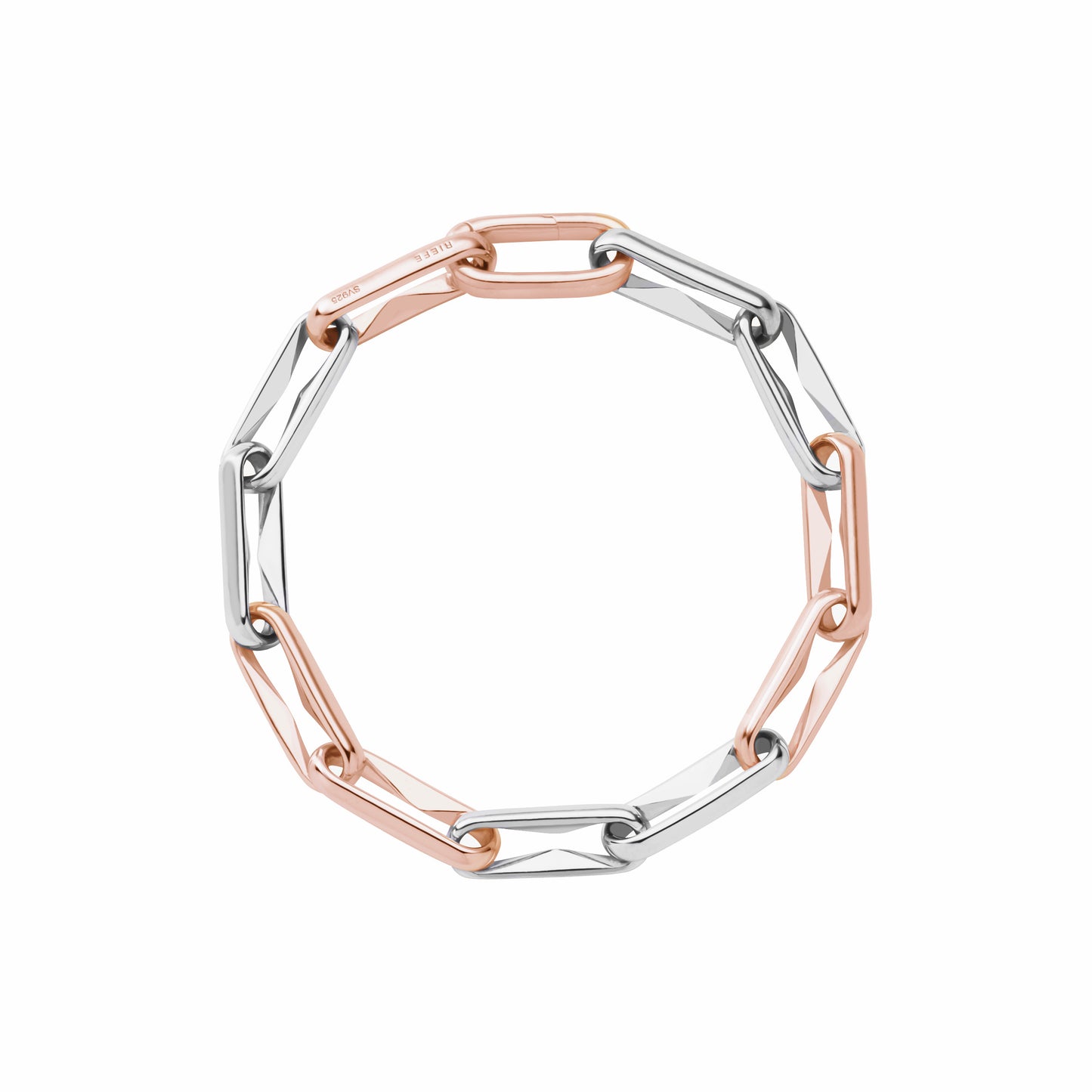Bicolor Thorn Bracelet_SV925