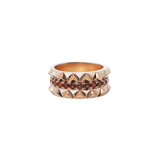 Rugged Combo Ring_PG × Garnet