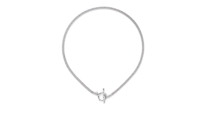 Deep Necklace_WG × White Dia 0.10ct