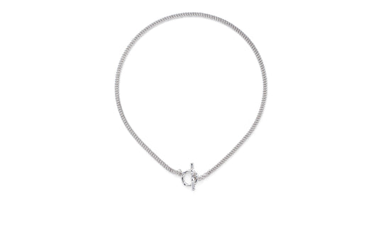 Deep Necklace_WG × White Dia 0.10ct