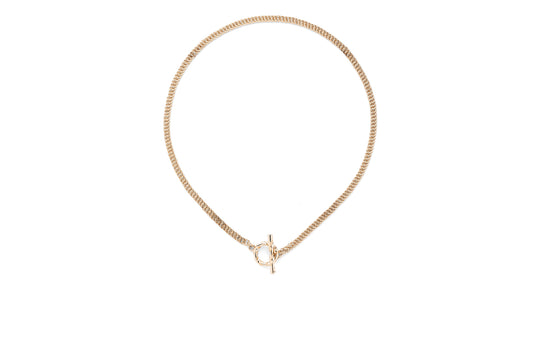 Deep Necklace_YG × White Dia 0.10ct