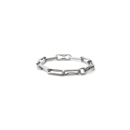 Thorn Bracelet_SV925 × White Dia(optional)