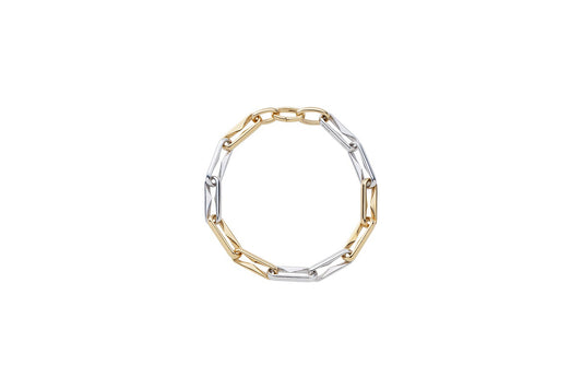 Bicolor Thorn Bracelet_SV925