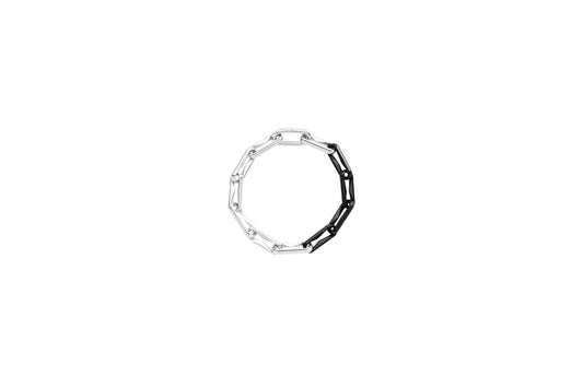 Bicolor Thorn Bracelet_SV925