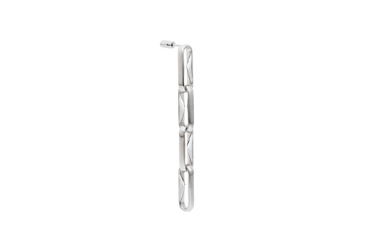Thorn Long Earring_SV925(White Dia Optional)