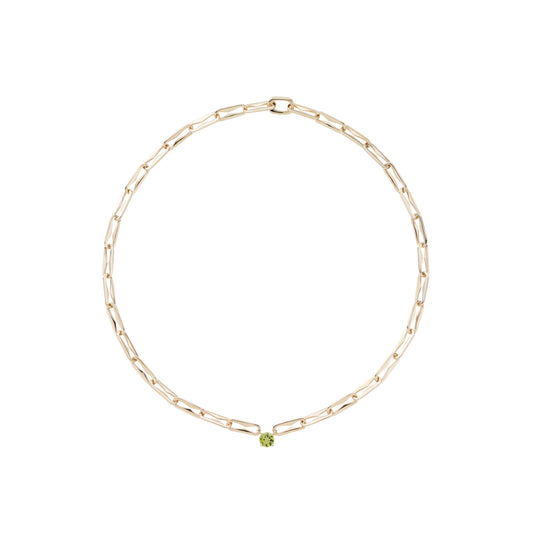 Birth of Thorn Necklace_YG × Peridot