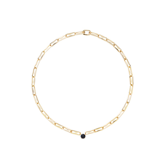 Birth of Thorn Necklace_YG × Black Onyx