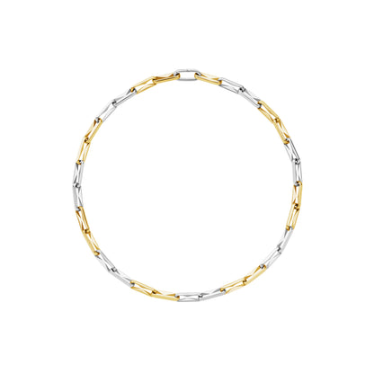 Bicolor Thorn Necklace_SV925