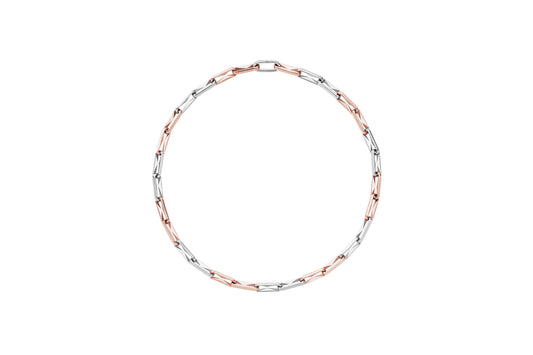Bicolor Thorn Necklace_SV925