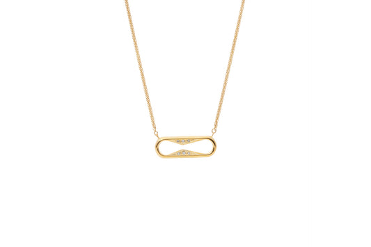 Thorn Pendant_SV925 × White Dia0.20ct