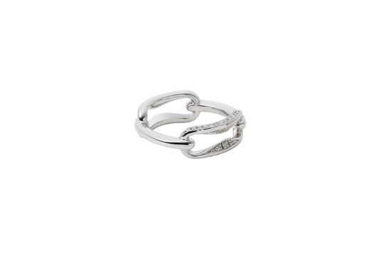 Thorn Ring_SV925 × White Dia 0.14ct