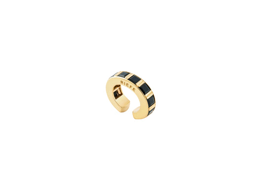 Alignment Ear Cuff_YG × Black Onyx
