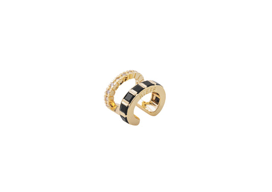 Alignment Ear Cuff_YG × Black Onyx